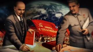 Animated National Anthem of USSR Stalin version ROCK [upl. by Digirb]