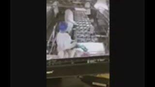 RAW VIDEO Smithfield Foods says worker urinated along production line [upl. by Kallman598]