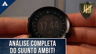 Review Relógio Suunto Ambit [upl. by Athalia]