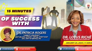 NETWORK EXTRAVAGANTLY With Dr Lotus Riché and Dr Pat Rogers [upl. by Ekusuy795]