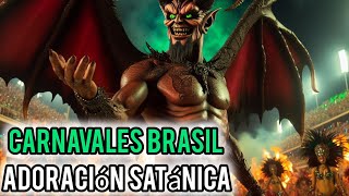 Carnaval de Brasil 2024 💥 rindió homenaje a satanás [upl. by Shawnee407]