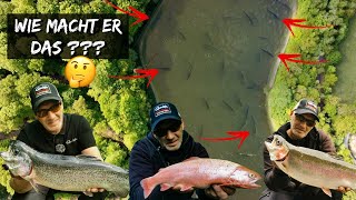 ER hat es Wieder getan 😁 Dieser ANGLER macht den Teich LEER 😱 und das ohne Forellenpaste [upl. by Na]