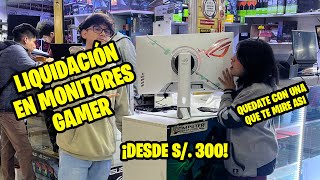 LIQUIDACIÓN EN MONITORES GAMER EN OFERTA DESDE 300 SOLES [upl. by Letizia]