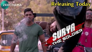 Surya The Soldier Hindi Dubbed Full Movie  Allu Arjun  Releasing Today [upl. by Zavala]