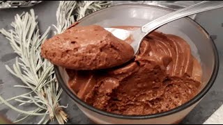 🤎 Mousse au chocolat avec de la crème liquide facile et rapide mousse chocolate creme [upl. by Yneffit]