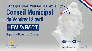 Conseil Municipal du 2 avril 2021 [upl. by Mirielle616]