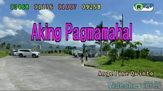 Angeline Quinto  Aking Pagmamahal KaraokeLyricsInstrumental [upl. by Galina]