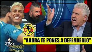 El Tuca CASI SE INFARTA dice que Chicote Calderón MIENTE en su AMOR por América  Futbol Picante [upl. by Caldwell]