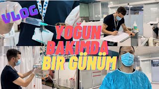 VLOGYOĞUN BAKIM HEMŞİRESİNİN BİR GÜNÜ [upl. by Tempest]