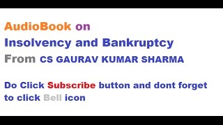 Audio Book on Insolvency and Bankruptcy Code 2017 [upl. by Oicnerual147]