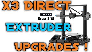 𝙐𝙥𝙜𝙧𝙖𝙙𝙞𝙣𝙜 the 𝗛𝗼𝘁 𝗘𝗻𝗱  Ender 𝟯 𝗩𝟮  CR Touch  Direct Drive  Micro Swiss Extruder [upl. by Niad558]