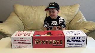 RhinoBoy Reviews  HMV Mystery Boxes [upl. by Werdnael]