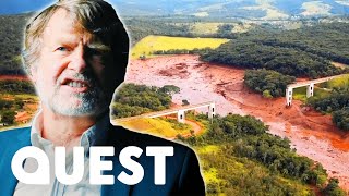 The Brazilian Dam Failure That Created A 100MPH Toxic Mud Slide  Disasters Engineered [upl. by Eneloc130]