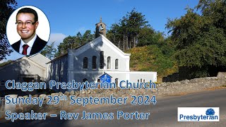 Claggan Presbyterian Church Service Sunday 29th September 2024 [upl. by Yekcin]