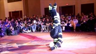 MFF Fursuit Dance Competition 2012 Tayerr [upl. by Wenn]