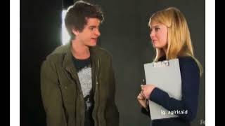 the way Andrew Garfield describes Emma Stone is priceless [upl. by Croteau612]