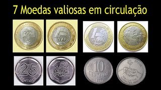 7 moedas valiosas que estão em circulação que podem ser sua [upl. by Hebbe]