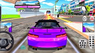 Car VS Train  3d Driving Class android game play video  Car Game gameplay cargame [upl. by Cal]