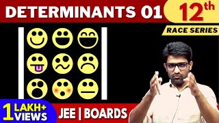 Determinants 01  CLASS 12  JEE  NDA  BITSAT  RACE SERIES  Aman Sir Maths  Bhannat Maths [upl. by Tannenwald]