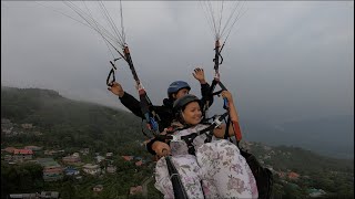 MY FIRST PARAGLIDING IN KALIMPONG  ￼habbi maja ayo guys 🤗  vlog video life ￼ [upl. by Pomfrey]