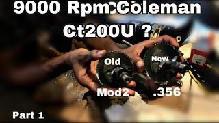 Coleman Ct200U 9000 Rpm Stage 5 356 Cam Build ‼️ PART 1 [upl. by Evania]