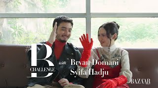 Apa Kata dari Bryan Domani amp Syifa Hadju Tentang Jakarta  BChallenge [upl. by Ardnajela]