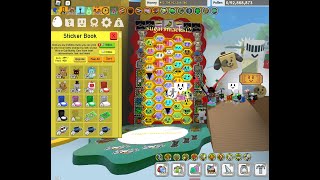 Bee Bear quests 115 for Festive hive skin amp cub voucher in Bee Swarm simulator Beesmas eventupdate [upl. by Ahsart]