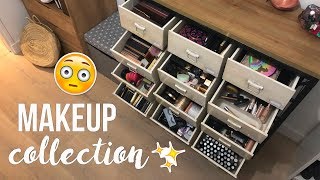 JE VOUS MONTRE TOUT   RANGEMENT MAKEUP 2018 🙈✨ [upl. by Warde]