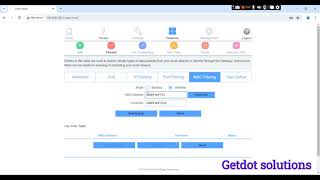 Dlink DWRM960 Router MAC address Filter viral getdot router dlink [upl. by Steady]