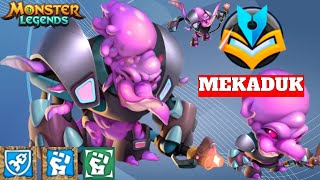 MEKADUK  REVIEW  Que tan bueno es este Tanque  Monster Legends [upl. by Iris]