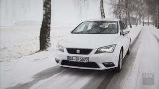 Seat Leon 14 TSI Ecomotive im Test  Autotest 2013  ADAC [upl. by Nagirrek501]