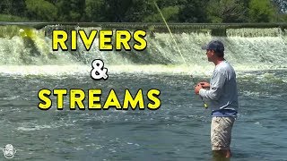 River Fishing Tips  Lures For Creek amp Stream Fishing [upl. by Inaoj]