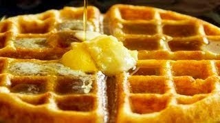 Classic Waffles Recipe [upl. by Lieno161]