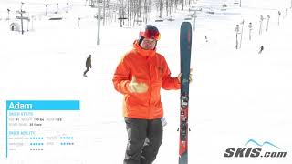 Adams ReviewElan Ripstick 88 Skis 2021Skiscom [upl. by Drarrej]