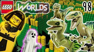 Lets Build LEGO Jurassic World Part 15 Corn Maze Lets Play LEGO Worlds [upl. by Halilahk5]