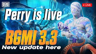 Rush Gameplay  PERRY IS LIVE  KANNADA BGMI LIVE  CUSTOM ROOM MATCH  BGMI LIVE kannadagamer [upl. by Adoh]