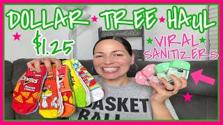 DOLLAR TREE HAUL  VIRAL HAND SANITIZERS  AWESOME SOCKS  2024 [upl. by Ellehcal]