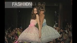 BETSEY JOHNSON Spring Summer 2005 New York  Fashion Channel [upl. by Lysander269]