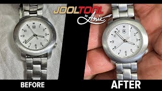 How to remove Scratches amp Restore the Satin finish Fast amp Easy on the JOOLTOOL [upl. by Malina730]