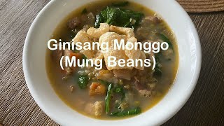 Ginisang Monggo Mung Bean Soup [upl. by Ecirtnahc]