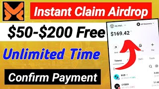 150 Instant Claim Airdrop  New Crypto Airdrop  Matr1x Game Airdrop  Instant Airdrop [upl. by Alyar]