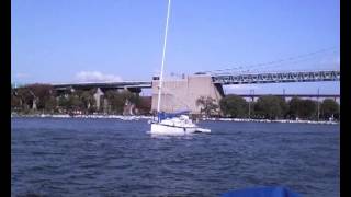 Hell Gate on East River NY  Slack Water [upl. by Osicnarf312]