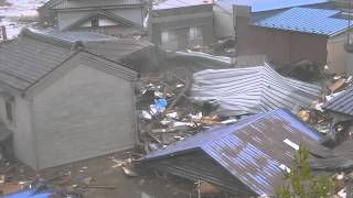 東日本大震災 2011年3月11日 宮古市を襲う津波 [upl. by Wenda169]