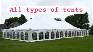 All type of tent manufacturers suppliers hangar tent exhibition tent big tents small tents [upl. by Eiralav429]