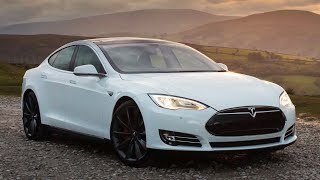 Tesla Model S P100D  Acceleration amp Drifting amp Burnout [upl. by Faustine]