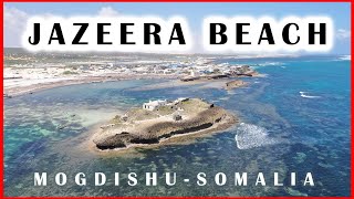 TOURISM ON AZEERA ISLAND amp BEACH ON WEEKENDS MOGADISHU CITY SOMALIA 2021  4K VIDEO [upl. by Forsta]