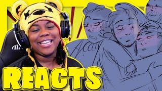 The Story Of Tonight  Hamilton Animatic  szin Reaction  AyChristene Reacts [upl. by Airdnassac]