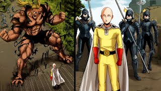 SAITAMA VS CRUEL DRAGON One Punch Mans New Master [upl. by Euqirdor]