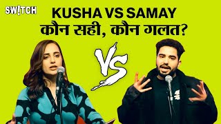 Kusha Kapila Roast Show  Kusha Kapila vs Samay Raina  Roast Comedy पर India में लगेगा Ban [upl. by Hershell]