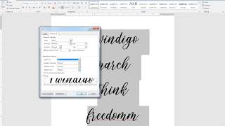 How to use OpenType Fonts in Microsoft Word [upl. by Siwel824]